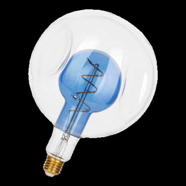 LED Duo G180 E27 4W 2200K Clear/Blue image 2