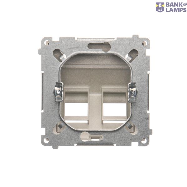 Touch panel 3 modules, Modul 1: 2 vertical touch fields, Module 2: 1 touch field, Module 3: 2 vertical touch fields, Fixing: horizontal, Frozen lava image 1