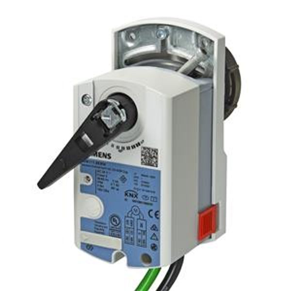 GLB111.9E/KN - Electromotoric rotary actuator KNX for control ball valves up to DN50 image 1