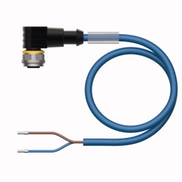 Actuator and Sensor Cable, PVC Connection Cable   WKC4.221T-4/TEB image 2