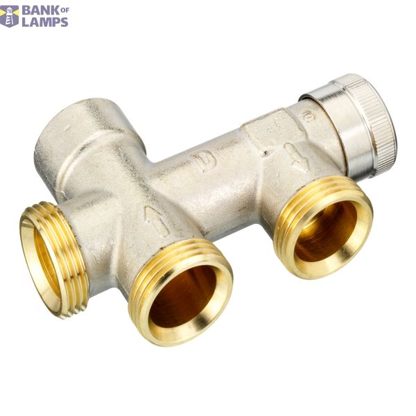 RA-KE GA Distribution valve floor connection 1-pipe G3/4 image 1