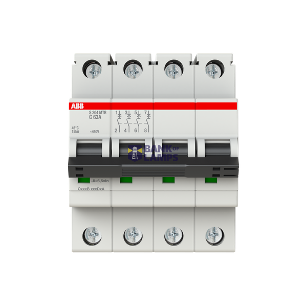 S204MTR-C63 Miniature Circuit Breaker image 1