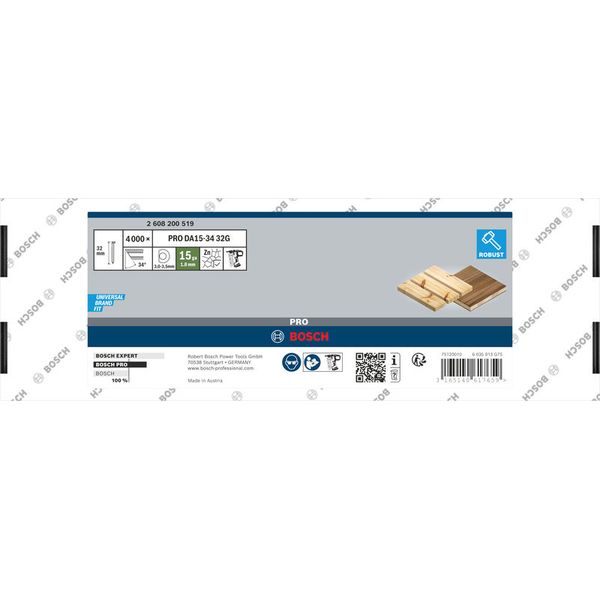 Finish nail 64-34 63 NR 63 mm, stainless steel image 2