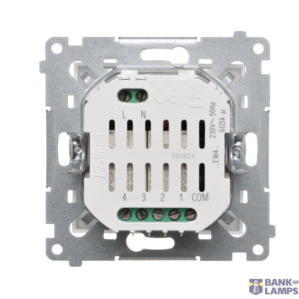 Two gang switch, 10AX, white image 1