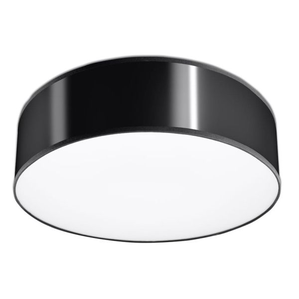 CEILING LAMP ARENA 35 BLACK E27 2X60W IP20 image 1