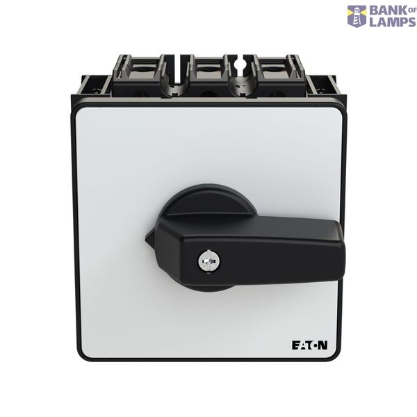 P3 Main switch, 80 A,Rear mounting, 3 pole, Form Z, Black, Door coupli image 6
