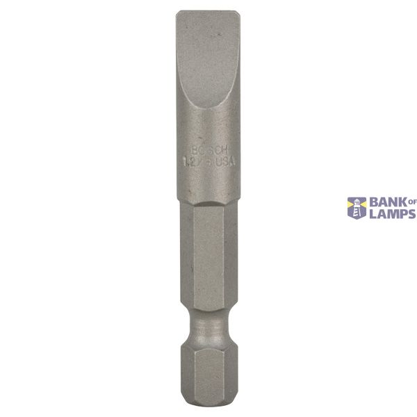 Screwdriver bit Extra Hard S 1,2x8,0, 49 mm 3 pcs. image 1