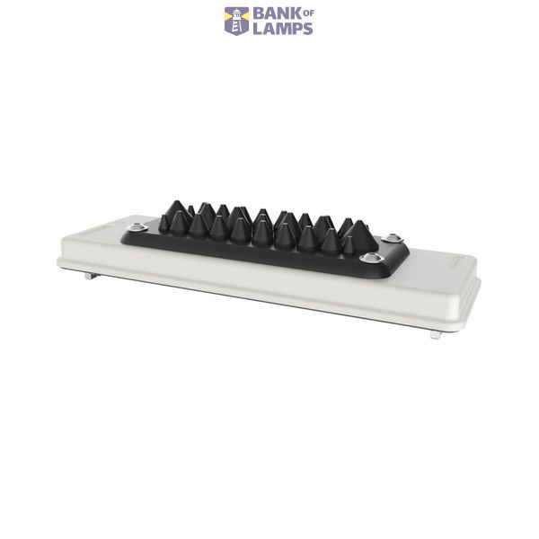 Flange incl. cable push-through plate, IP65, HxWxD=116x330x55mm image 1