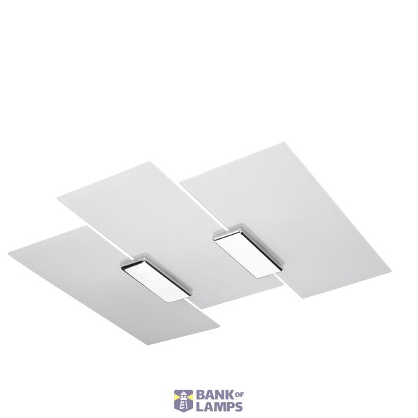 PLAFON FABIANO E27 2X60W IP20 image 2