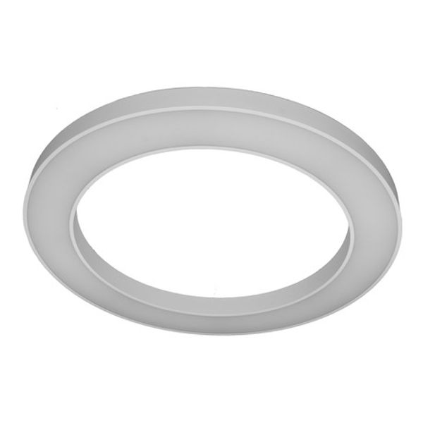 MODUS GEO8000, pendant ring 1150/850mm, LED 840, direct/indirect, 2-circuits,  SATIN opal cover,  white image 1