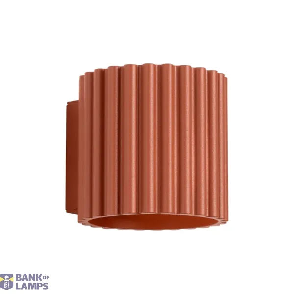 Wall lamp AURA red ochra G9 image 1