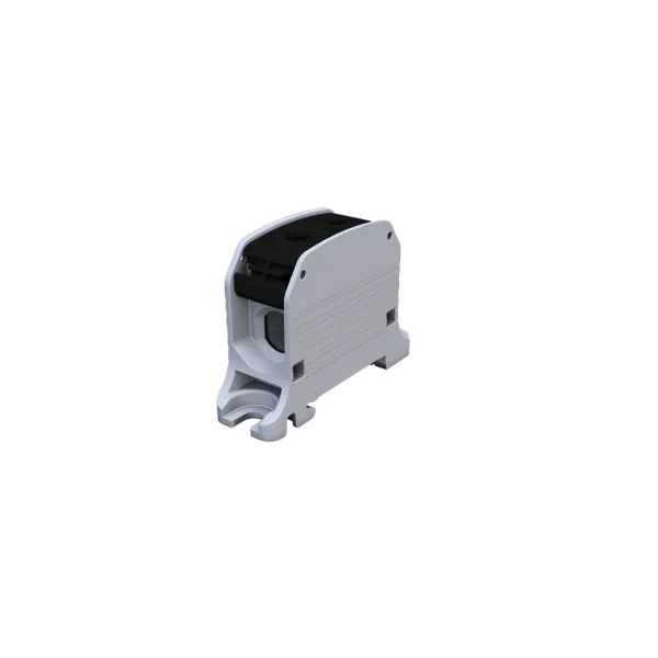 STB 50 Rail-mounted terminal block Al/Cu 87310 SIMBLOCK black image 1