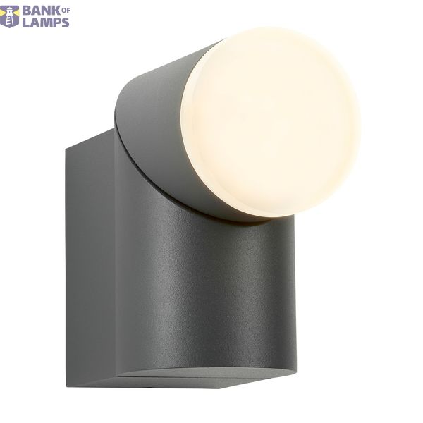 Evo LED Round Up 8W 400lm 3000K IP54 anthracite image 1