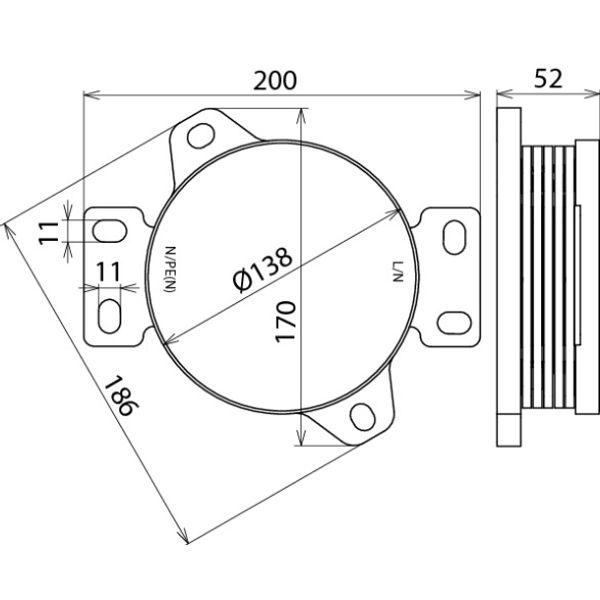 Coordinated lightning current arrester Type 1 DEHNsolid single-pole 25 image 2