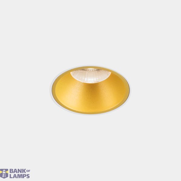 Downlight Play Deco Symmetrical Round Fixed Trimless 17.7W LED warm-white 2700K CRI 90 19.1º ON-OFF Trimless/Gold IP54 1362lm image 1