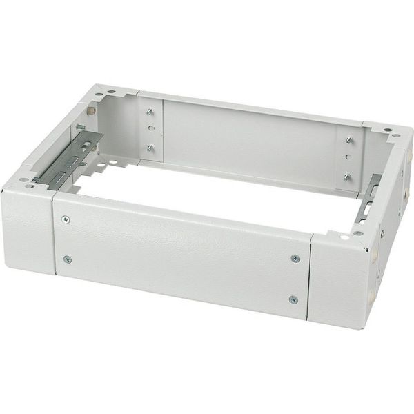 BPZ-KR101/300 Cable marshalling box for IP30 floor standing distribution boards, HxWxD = 100 x 1000 x 300 mm,  gray image 4
