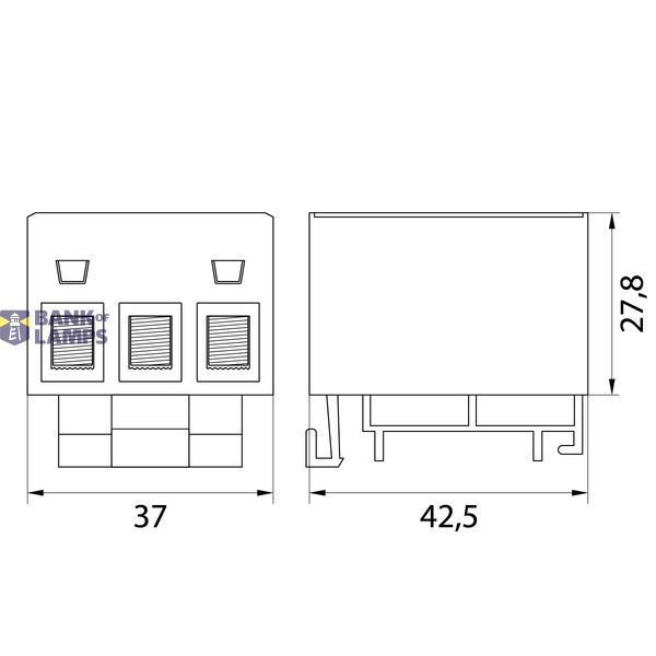 WLZ35/3x16/s pass-through connector image 2