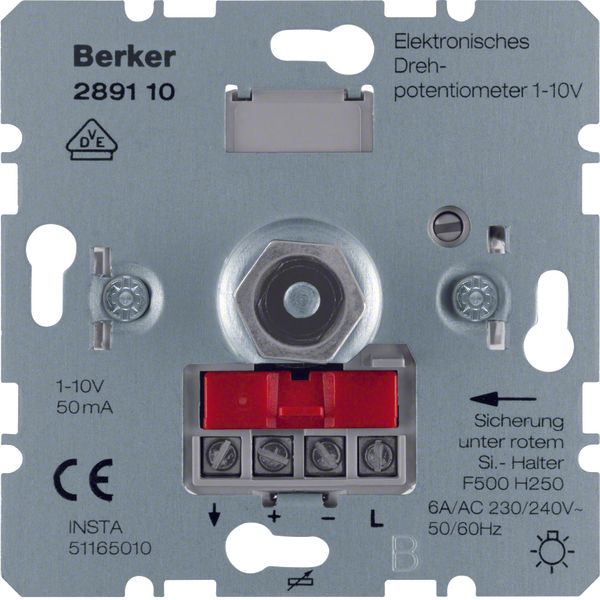1-10 V rot. potentiometer, soft-lock, light control image 1