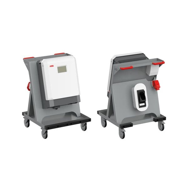 TWB CE 24 C 7T-7M-0-0 + Mobile cart Terra DC Wallbox CE 24 kWp, 3 phase, CCS, 7 m cable, EMC Class B + Mobile cart, CE image 2