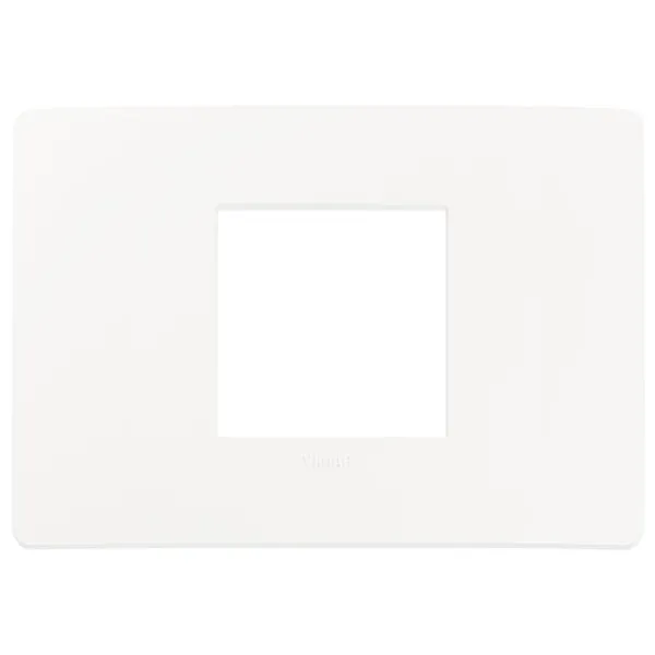 PlanaUp 2Mcentr. cover plate, matt white image 1