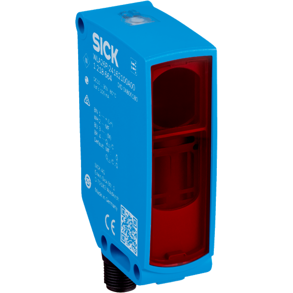 WLA26P-24162100A00:REFLEXTASTER 10-30VDC 0-18MTR 635NM image 1
