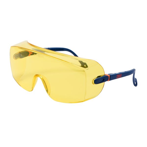 3M™ Safety Overspectacles 2800 Series, Anti-Scratch, Amber Lens, 20/Ca image 2