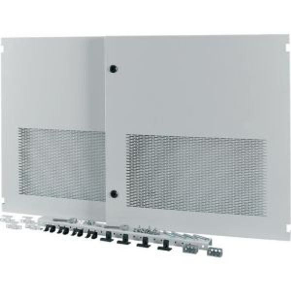 XTSZDSQV3-H700W1350 Section wide door, ventilated, HxW=700x1350mm, IP31, grey image 2