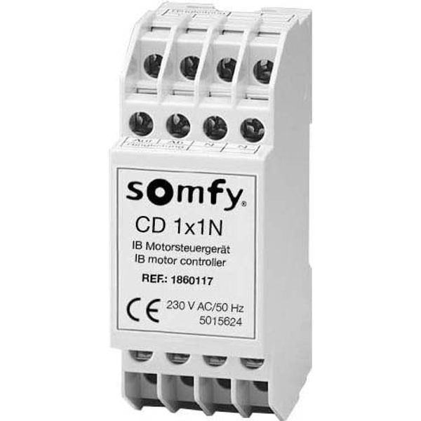 SOMFY 1860117 Engine control unit CD 1 x 1 N for DIN rail image 1