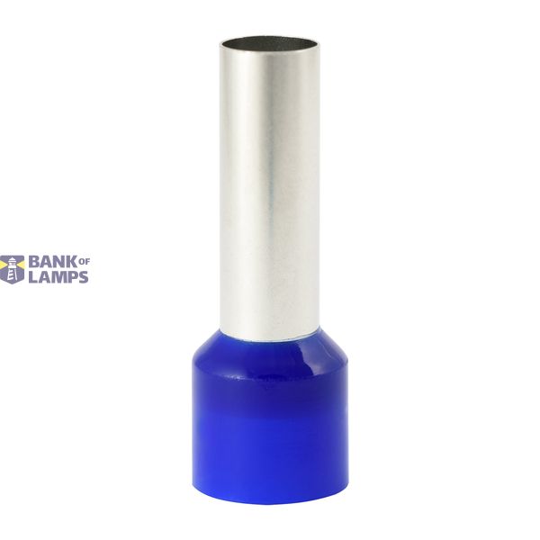Single insulated sleeve terminal HI 16.0/18-ni blue, Al/Cu image 1