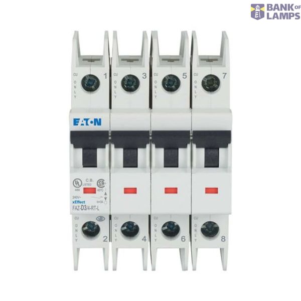 FAZ-D3/4-RT-L Eaton Moeller series xEffect - FAZ-NA, FAZ-RT MCB image 1