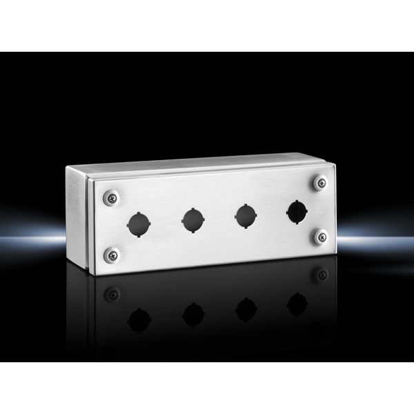 SM Switch housing, WHD: 280x100x90 mm, Stainless steel 1.4301 image 2