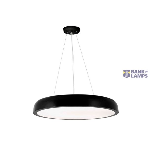 COCOTTE-L BLACK LED PENDANT LAMP 38W 3000K image 1