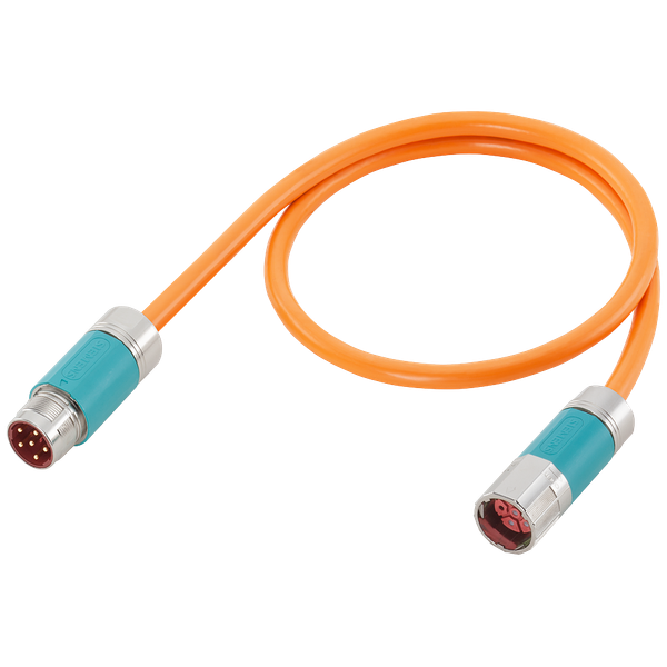 power cable, pre-assembled, Extension 4x 1.5 C connector Sz. 1...6FX5002-5CA05-1AB5 image 1