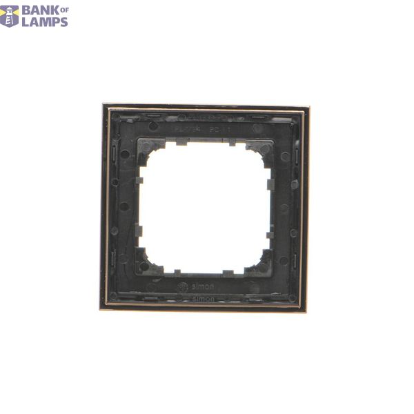 Single computer socket RJ45, cat.6, shielded, black matt image 1