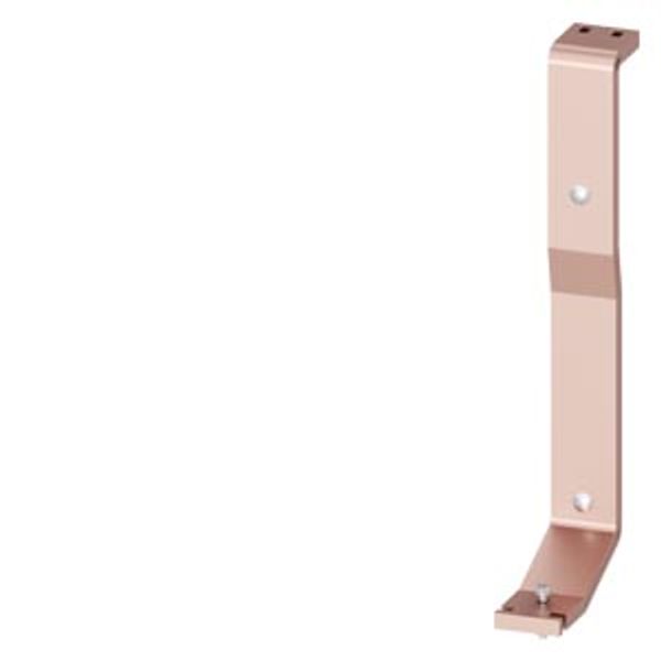 copper connection ACB to MBB N 3WA size 2 (2500 A), fixed-mounted version, connection: top, position N: top N version: 100%, cable connection image 1