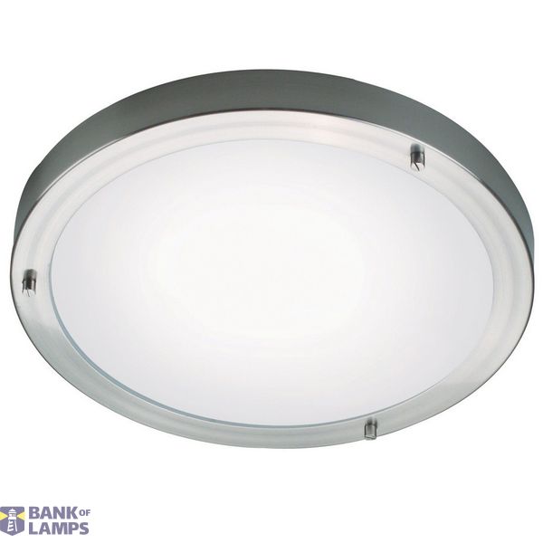 Ancona Maxi LED | Ceiling light | Brushed steel image 1