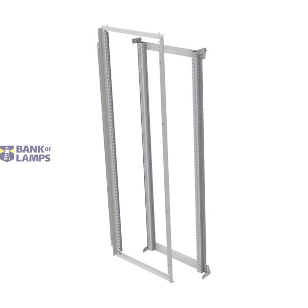 XVTL Mounting Frame, for enclosure width 650mm, H18=1650mm, prepared f image 1