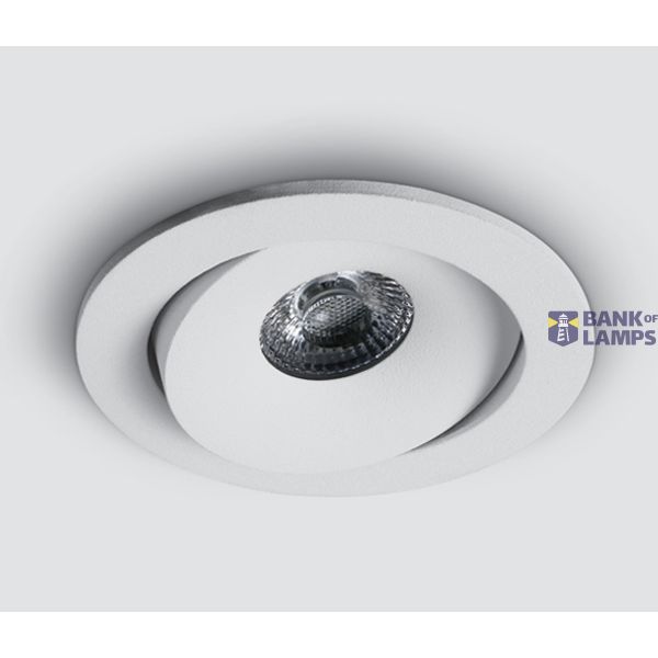 WHITE COB LED 6,5W WW 36deg IP54 700mA ADJUSTABLE image 1