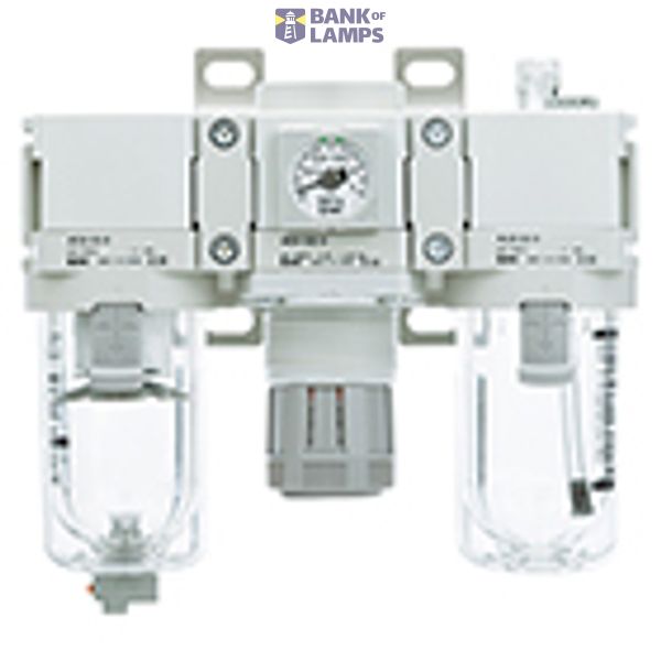 AC20-D to AC60-D Filter + Regulator + Lubricator image 1