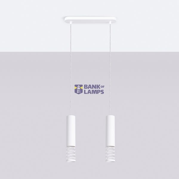 Pendant lamp LAMI 2 white image 7