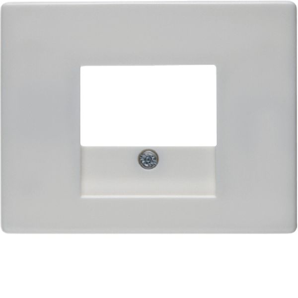 Centrd. RJ-datacont.ds. 2-v, berker Arsys, polarwit image 1