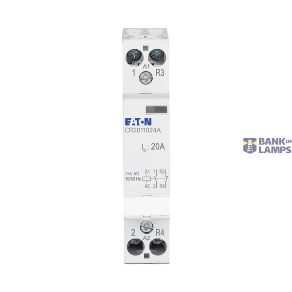Installation contactor, 20A, 24V AC, 1NO+1NC image 5