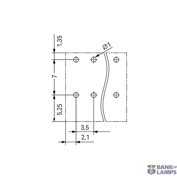 THR PCB terminal block push-button 1.5 mm² black image 2