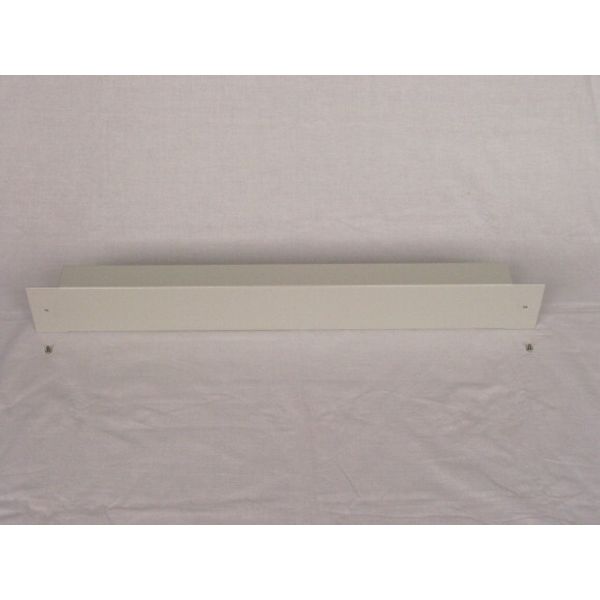 XLSPL1F8 Plinth, front plate for HxW 100 x 800mm, grey image 2