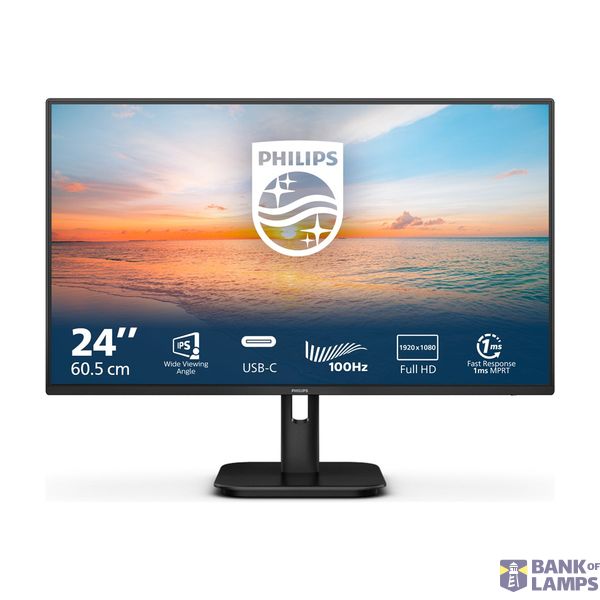 Philips | 24E1N1300A/00 | 24 " | IPS | 16:9 | 100 Hz | 4 ms | 1920 x 1080 pixels | 250 cd/m² | HDMI ports quantity 1 image 1