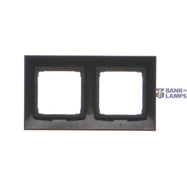 SAT-SAT-RTV double aerial socket, module, light gray matt image 1