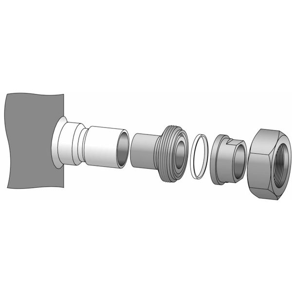 Connector, Solder sleeve adapter set image 1