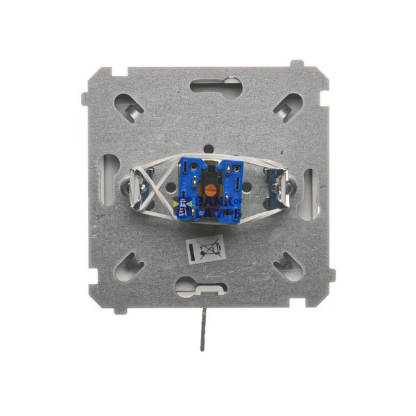 Two gang switch, (module), 16AX, Screw, cream white/electro white image 1