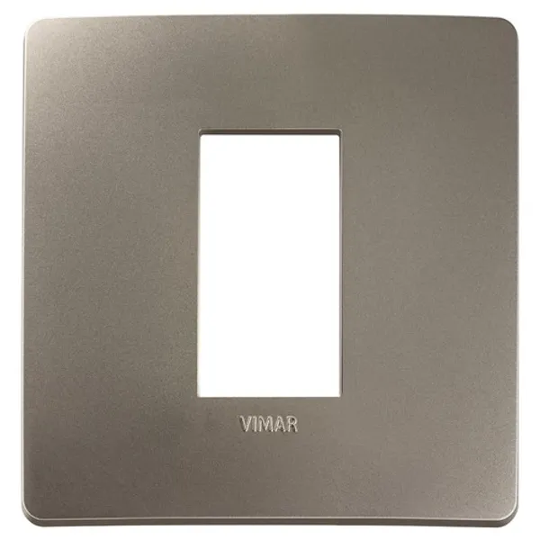 Plana Up 1M cover plate, titanium image 1