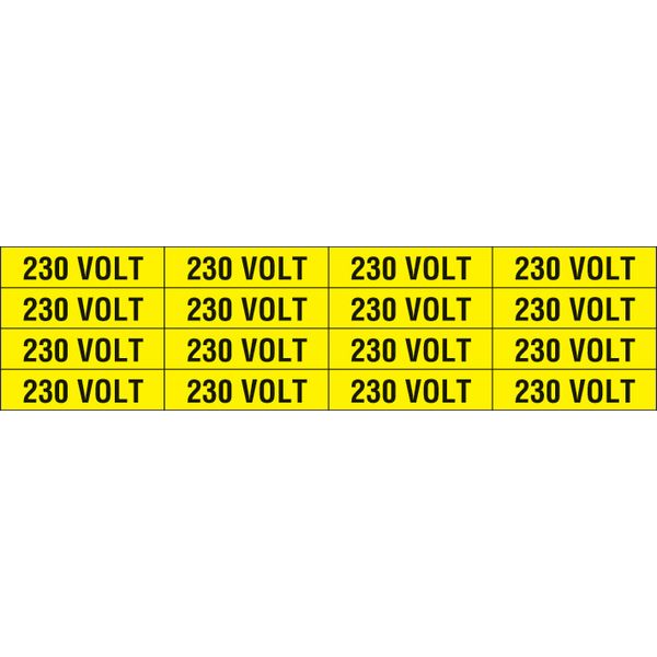 Adhesive label - Dimensions: 240 x 60 mm image 1